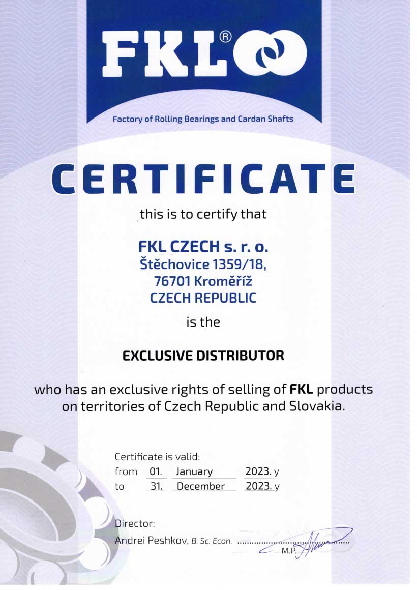 FKL certifikát