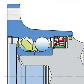 SHEET METAL SHIELD + S SEAL / S SEAL + DIRTBLOCK SEAL + DOUBLE SEAL