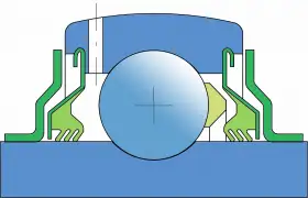 METAL FLINGER RING+T SEAL / T SEAL+ METAL FLINGER RING (2TB)