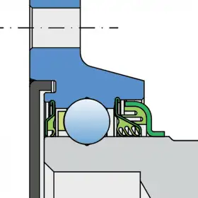 SHEET METAL SHIELD + S SEAL / DOUBLE T SEAL + STEEL SHIELD