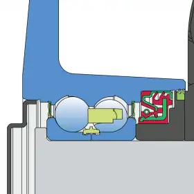 SHEET METAL SHIELD + RS SEAL / RS SEAL + DIRTBLOCK SEAL + DOUBLE SEAL + FORGED COVER PLATE